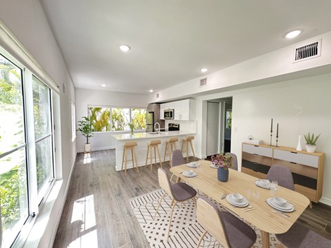 Floor plan for studio, 855 sqft